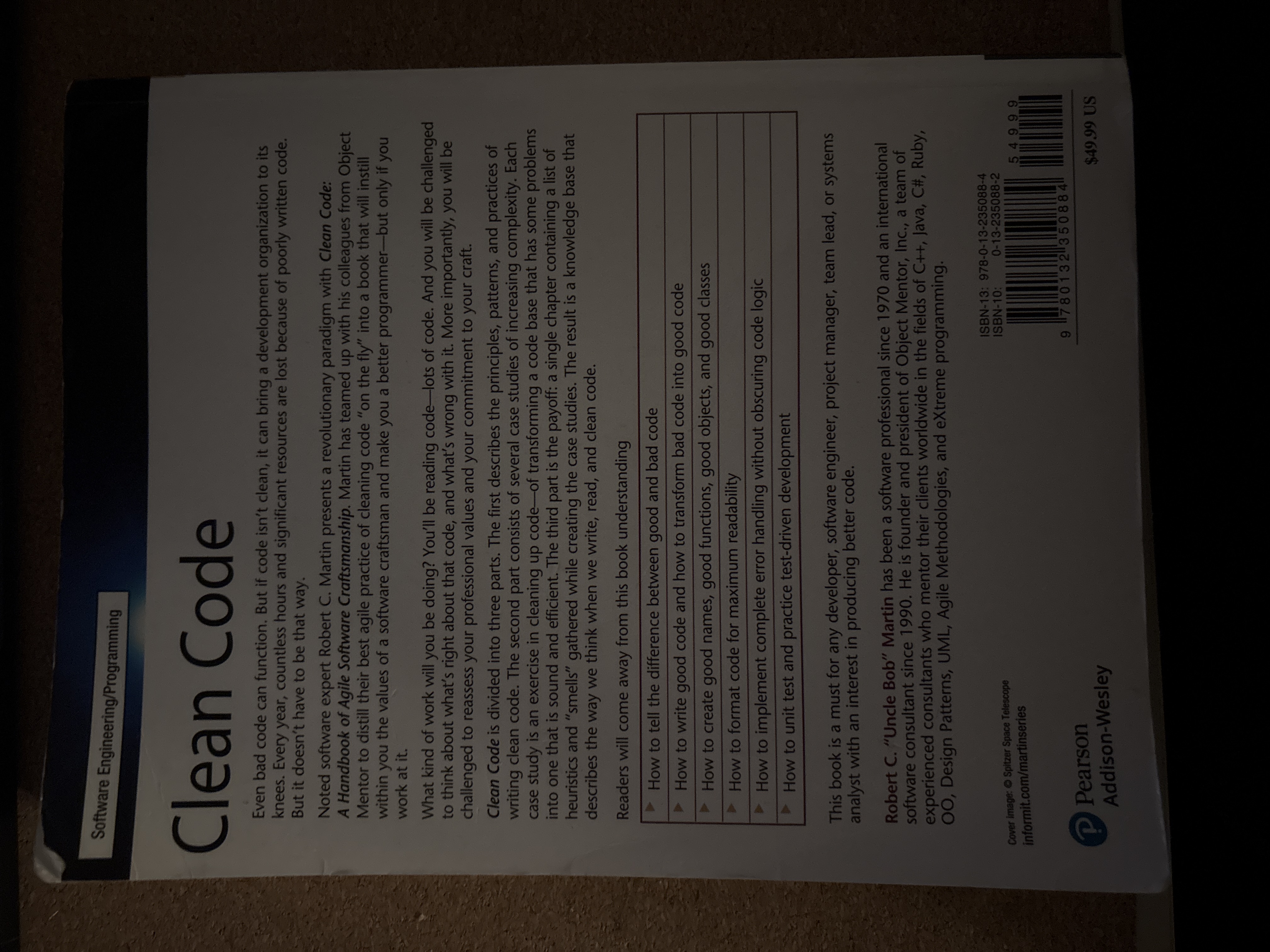back cover