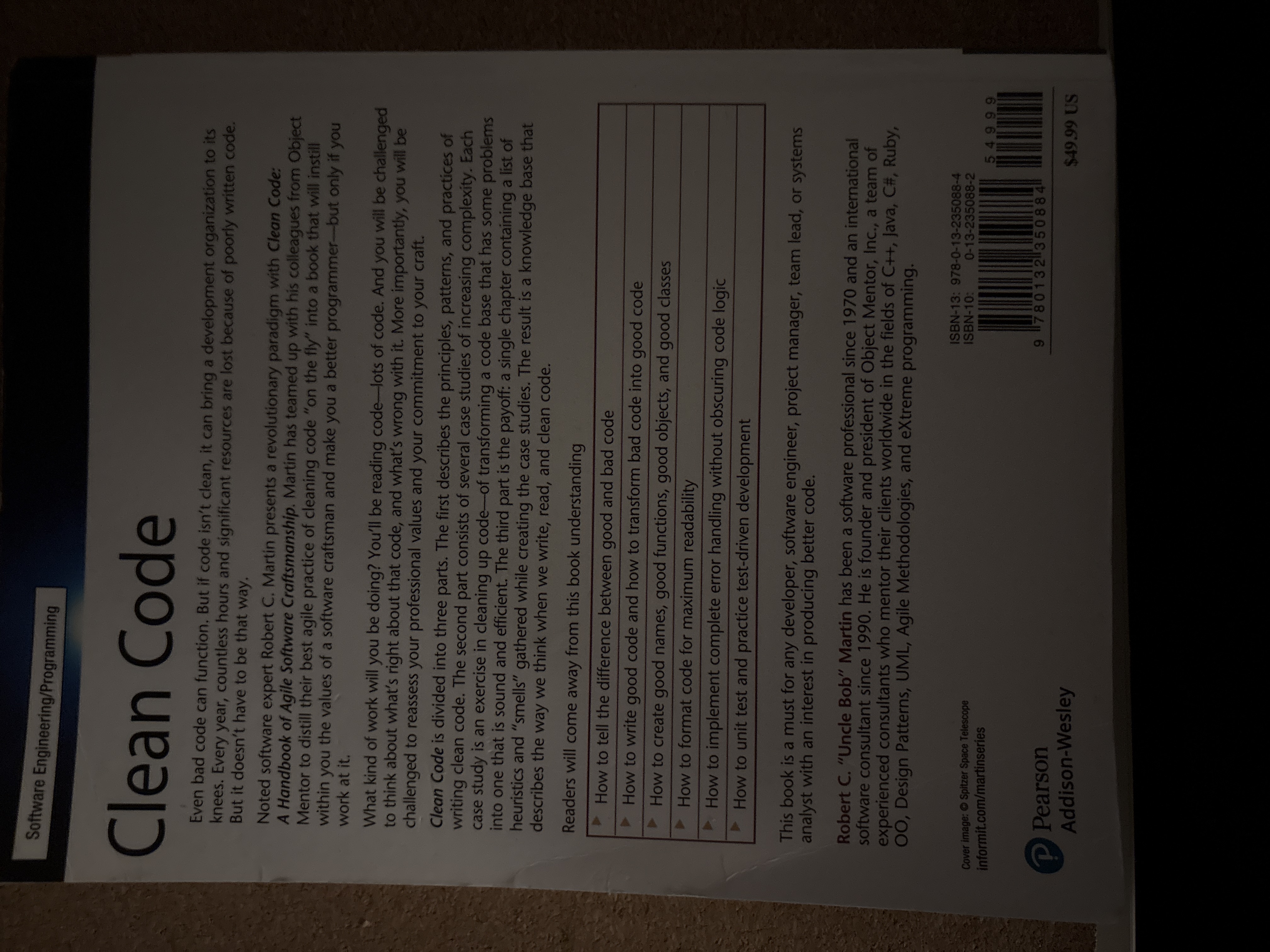 back cover