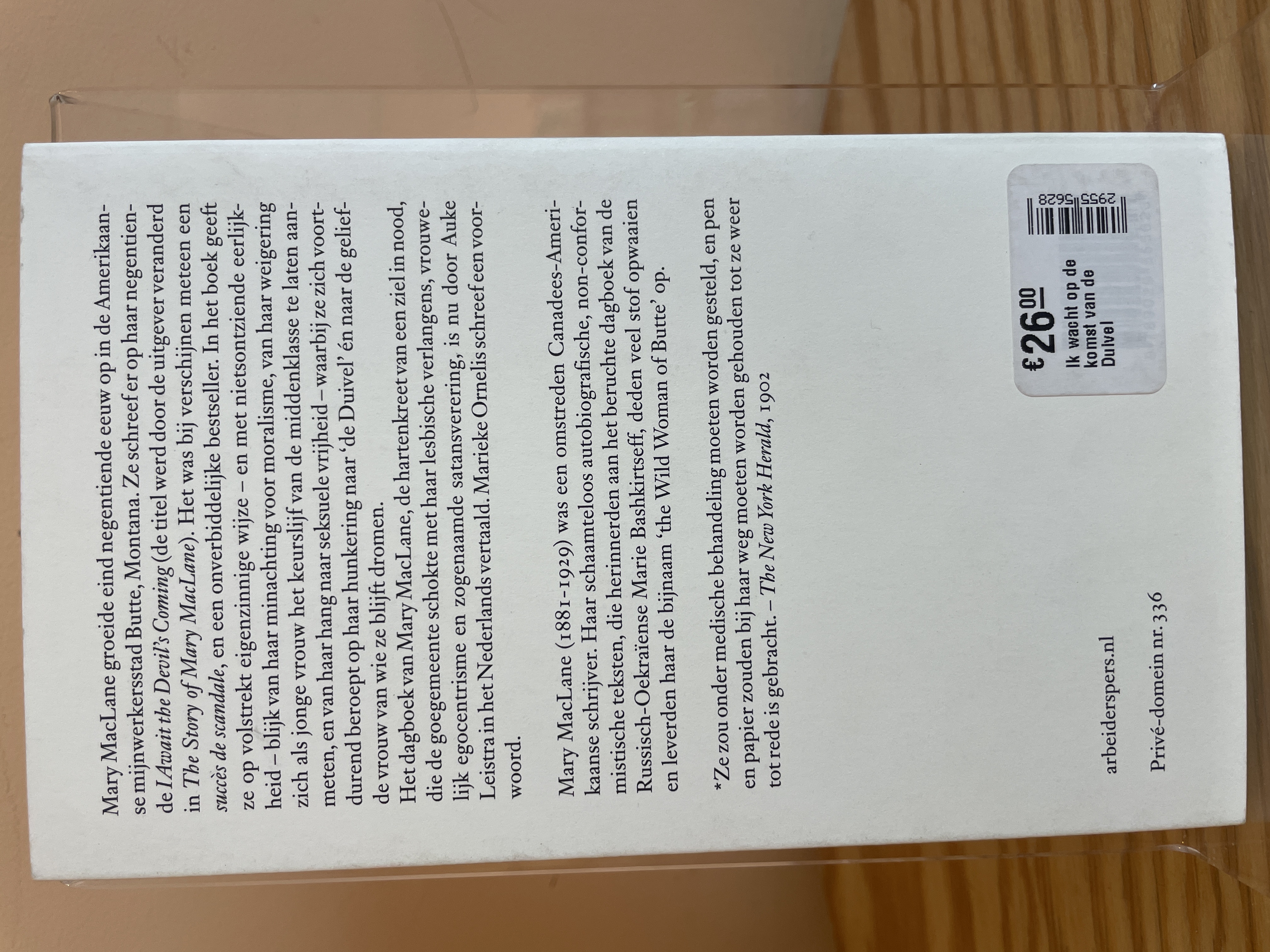 back cover